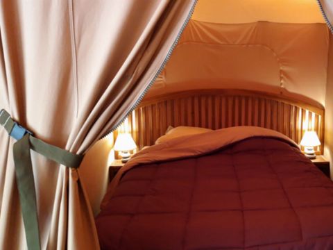 Tente en toile et en bois 5 personnes - Lodge Victoria