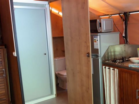 Tente en toile et en bois 5 personnes - Lodge Victoria