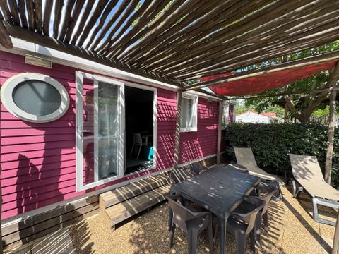 MOBILHOME 6 personnes - YUCATAN - 3 chambres - TV - CLIM - PLANCHA