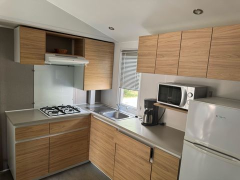 MOBILHOME 6 personnes - ACAPULCO 3 chambres - TV - CLIM - PLANCHA