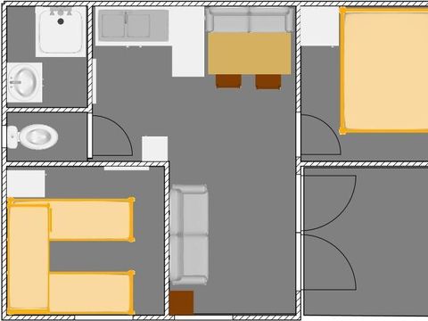 CHALET 5 personnes - REVE S