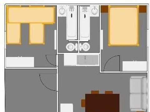 CHALET 5 personnes - MONTANA S