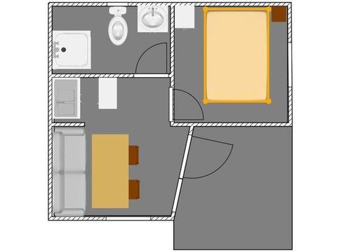 CHALET 2 personnes - EVASION S