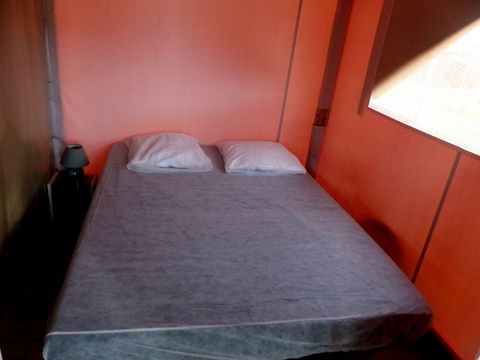 TENTE TOILE ET BOIS 4 personnes - Tente africaine lodge avec sanitaires