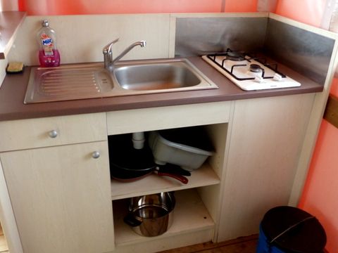 TENTE TOILE ET BOIS 4 personnes - Tente africaine lodge avec sanitaires