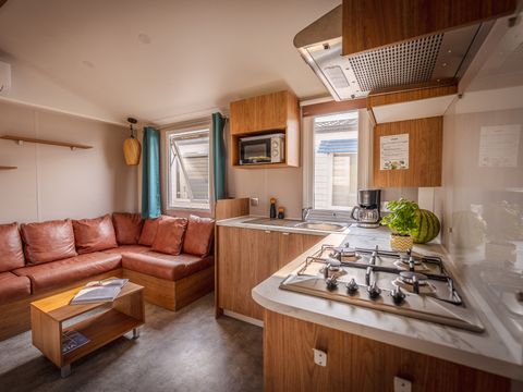MOBILHOME 6 personnes - MH2 BIEN-ETRE 33 m²