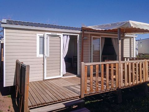 Mobilhome 4 personnes - Mobil-home | Comfort XL | 2 Ch. | 4 Pers. | Terrasse surélevée | Clim.