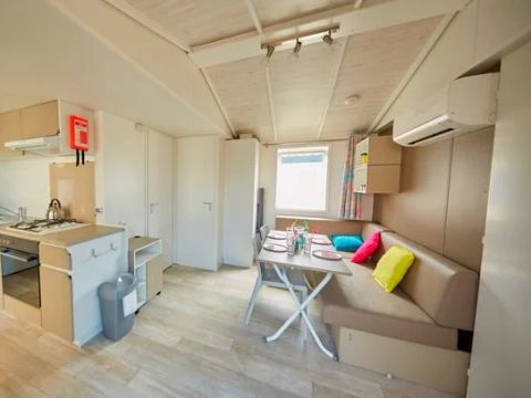Mobilhome 6 personnes - Mobil-home | Comfort XL | 2 Ch. | 4/6 Pers. | Terrasse surélevée | Clim.