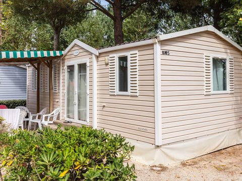 MOBILHOME 6 personnes - Mobil-home | Comfort | 3 Ch. | 6 Pers. | Terrasse surélevée | Clim. | TV