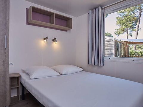 MOBILHOME 6 personnes - Mobil-home | Comfort | 2 Ch. | 4/6 Pers. | Terrasse surélevée | 2 SDB | Clim. | TV