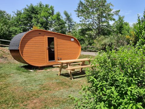 Hébergement 4 personnes - Hutte étape nature