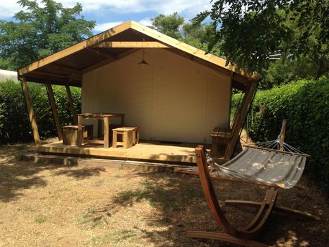 BUNGALOW TOILÉ 5 personnes - FREEFLOWER CONFORT, sans sanitaires