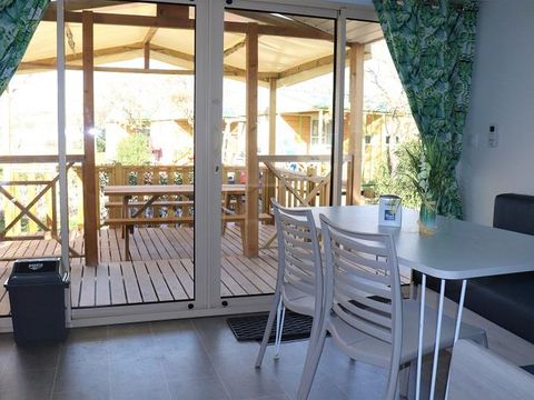 MOBILHOME 4 personnes - COTTAGE PREMIUM, 2 chambres +  clim