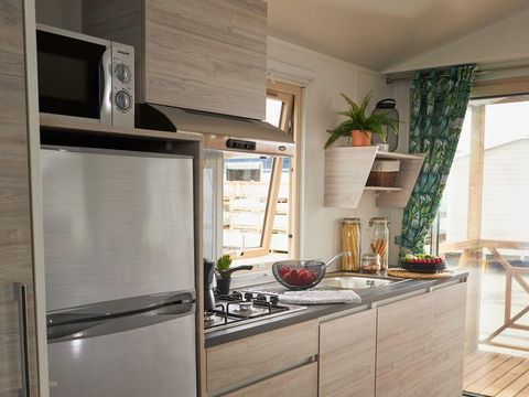 MOBILHOME 4 personnes - COTTAGE PREMIUM, 2 chambres +  clim