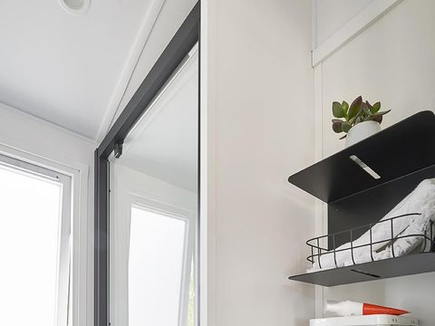 MOBILHOME 8 personnes - Mobil-home Premium 40m² - (4ch) - 2 SDB- 2 WC + clim+ LV + terrasse couverte + linge de maison 8 pers