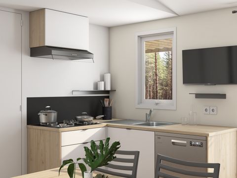 MOBILHOME 6 personnes - Cottage Premium - 3 chambres