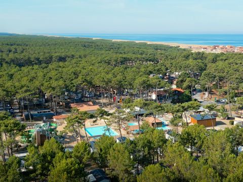 Camping Club Les Tourterelles 4* - MS VACANCES - Camping Landes
