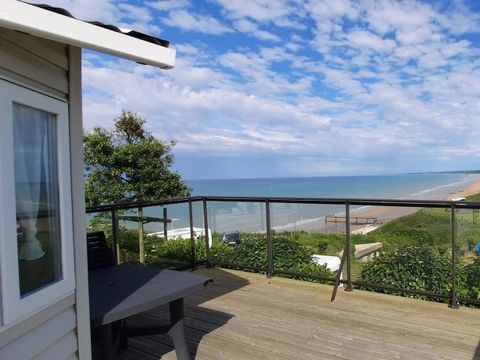 MOBILHOME 6 personnes - Mobil home Premium 38m² (2 chambres) + Terrasse - vue mer 4/6 pers
