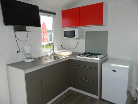 Mobilhome 4/6 personnes - Confort - 25 à 36m² - 2 chambres - Terrasse