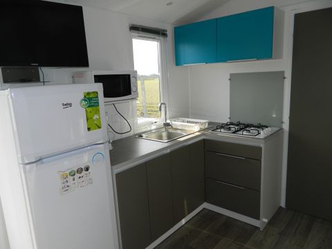 MOBILHOME 6 personnes - Mobil home Confort 28 à 31m² (3 chambres) + Terrasse 6/8 pers