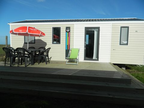 MOBILHOME 6 personnes - Mobil home Confort 28 à 31m² (3 chambres) + Terrasse 6/8 pers