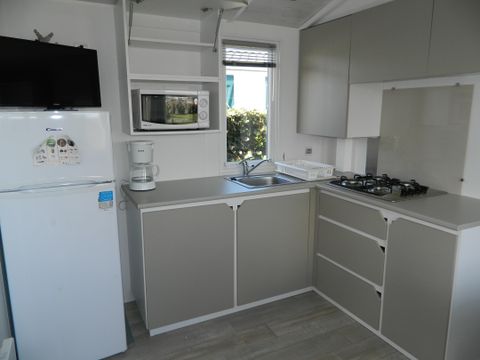 MOBILHOME 6 personnes - Mobil home Confort 28 à 31m² (3 chambres) + Terrasse 6/8 pers