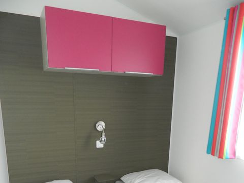 MOBILHOME 8 personnes - Mobil home Confort 28 à 35m² (3 chambres) + Terrasse avec vue mer 6/8 pers