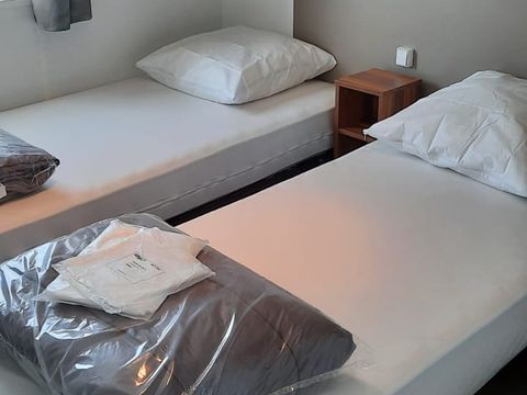 MOBILHOME 6 personnes - Mobil home Premium 38m² (2 chambres) + Terrasse - vue mer + Accès vélo maritime 4/6 pers