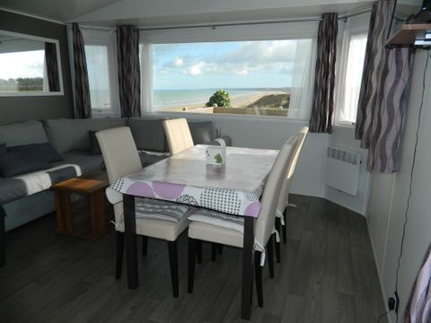 MOBILHOME 6 personnes - Mobil home Premium 38m² (2 chambres) + Terrasse - vue mer + Accès vélo maritime 4/6 pers