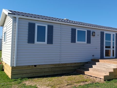 MOBILHOME 6 personnes - Mobil home Premium 38m² (2 chambres) + Terrasse - vue mer + Accès vélo maritime 4/6 pers
