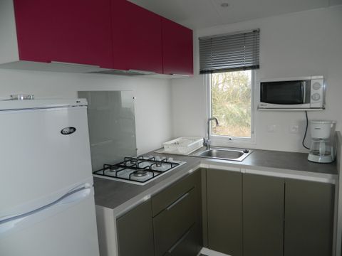 MOBILHOME 8 personnes - Mobil home Premium 36m² (3 chambres) + Terrasse - vue mer 6/8 pers