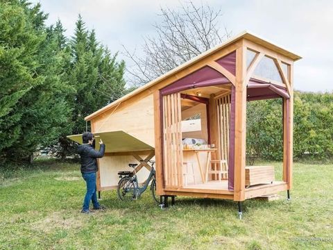 HÉBERGEMENT INSOLITE 2 personnes - Cyclo Lodge 8m² (1 chambre) 2 pers