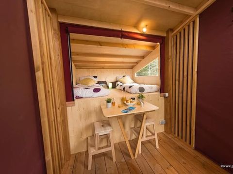 Hébergement 2 personnes - Cyclo Lodge 8m² (1 chambre) 2 pers