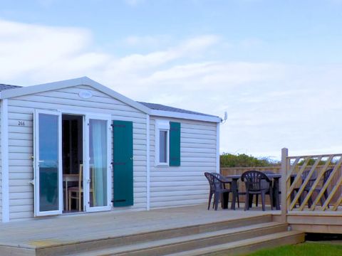 MOBILHOME 6 personnes - Premium 40m² (3 chambres) + Terrasse - vue mer