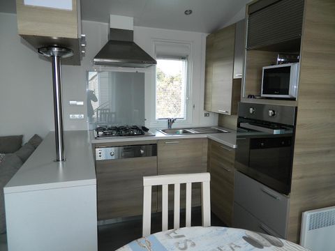 MOBILHOME 6 personnes - Premium 40m² (3 chambres) + Terrasse - vue mer