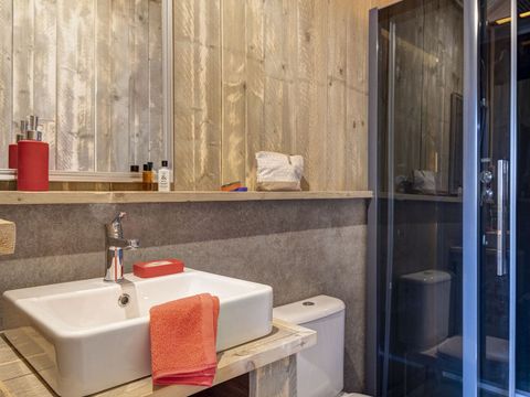 TENTE TOILE ET BOIS 4 personnes - LODGE 4p 2ch ****