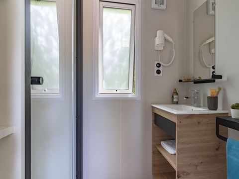 MOBILHOME 6 personnes - COTTAGE MIMOSAS 6p 3ch 2SdB clim PREMIUM