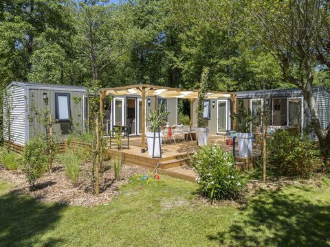 MOBILHOME 10 personnes - COTTAGE FRIENDS 10p 5ch ****