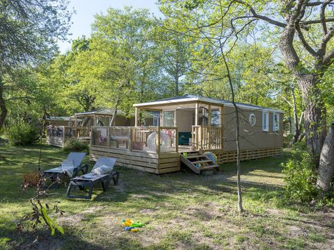 MOBILHOME 4 personnes - COTTAGE Roselière 4p 2ch clim PREMIUM