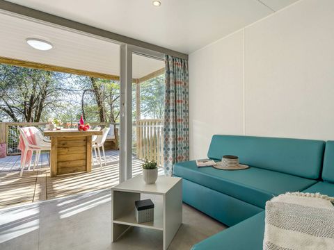 MOBILHOME 4 personnes - COTTAGE Roselière 4p 2ch clim PREMIUM