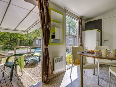 MOBILHOME 6 personnes - COTTAGE 4/6p 2ch ***