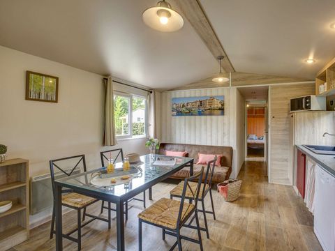MOBILHOME 5 personnes - COTTAGE 5p 2ch ****
