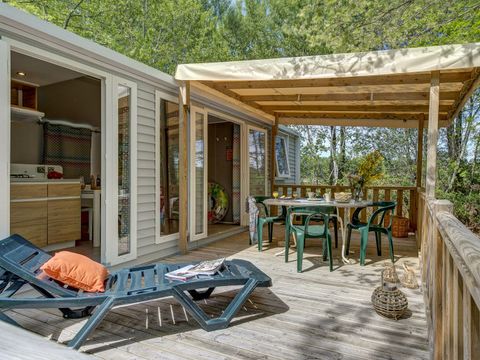MOBILHOME 6 personnes - COTTAGE 6p 3ch 2SdB ****