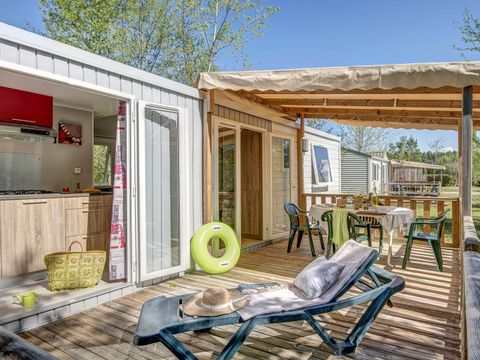 MOBILHOME 6 personnes - COTTAGE 5/6p 3ch ***