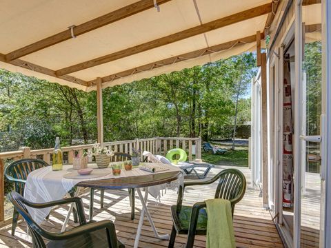 MOBILHOME 6 personnes - COTTAGE 5/6p 3ch ***