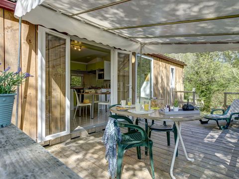 MOBILHOME 6 personnes - COTTAGE 6p 3ch ****