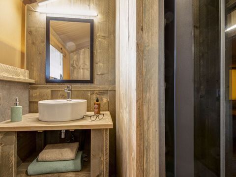 TENTE TOILE ET BOIS 7 personnes - LODGE SAFARI 7p 3ch ****