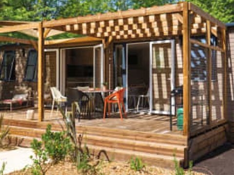 MOBILHOME 6 personnes - Cottage 6p 3ch Premium