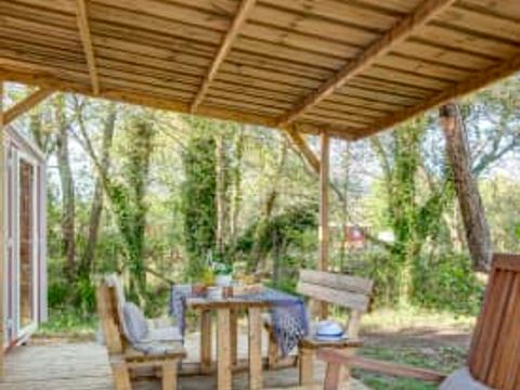 MOBILHOME 4 personnes - Cottage COLORS 4p 2ch 2SdB ****