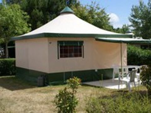 BUNGALOW TOILÉ 5 personnes - Cyrus Malin (sanitaire commun) 2CH -5P
